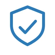 Line icon for trusted IP security